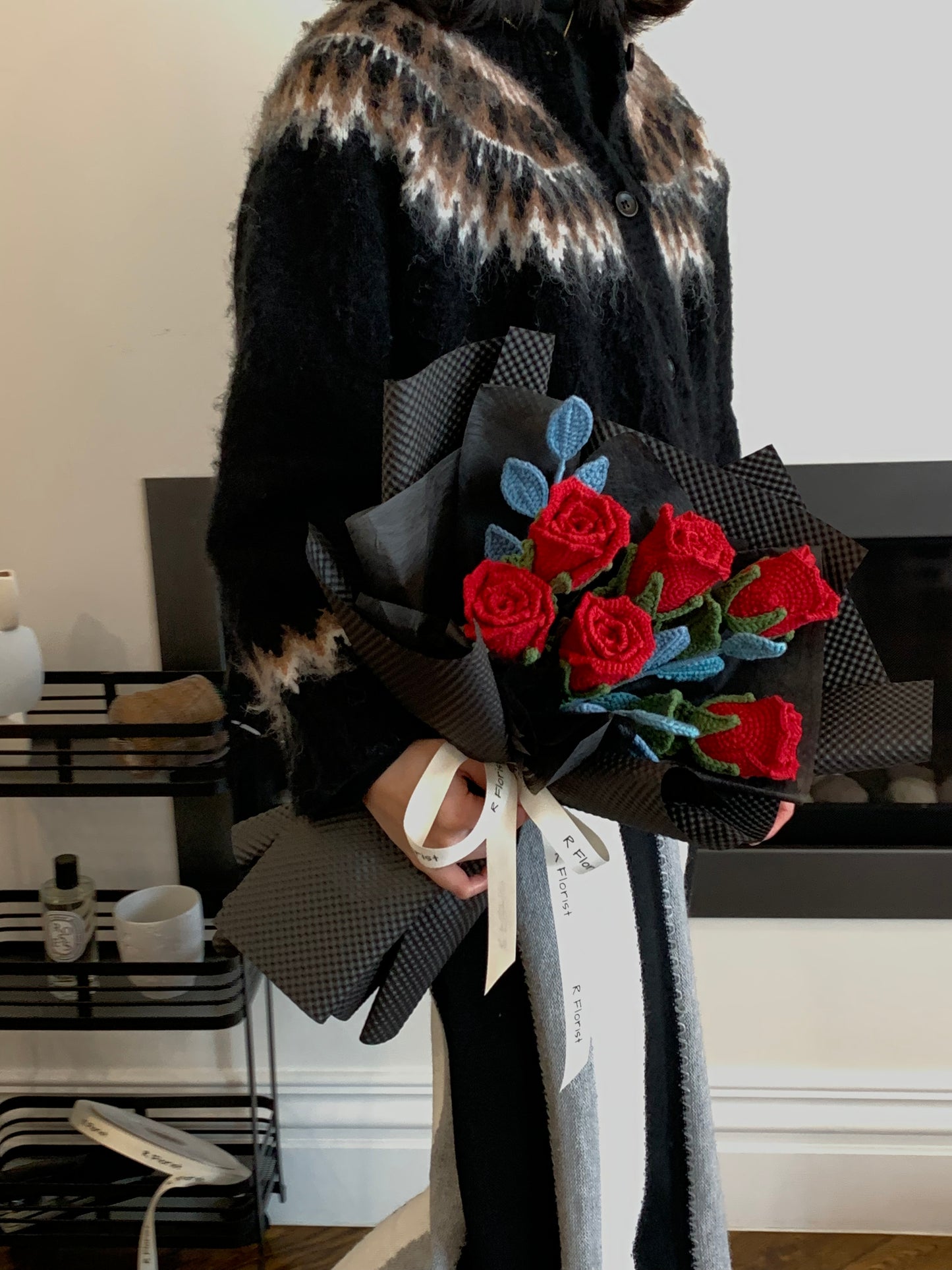 Romantic Rose Crochet Flower Bouquet| Valentine's Day| Anniversary